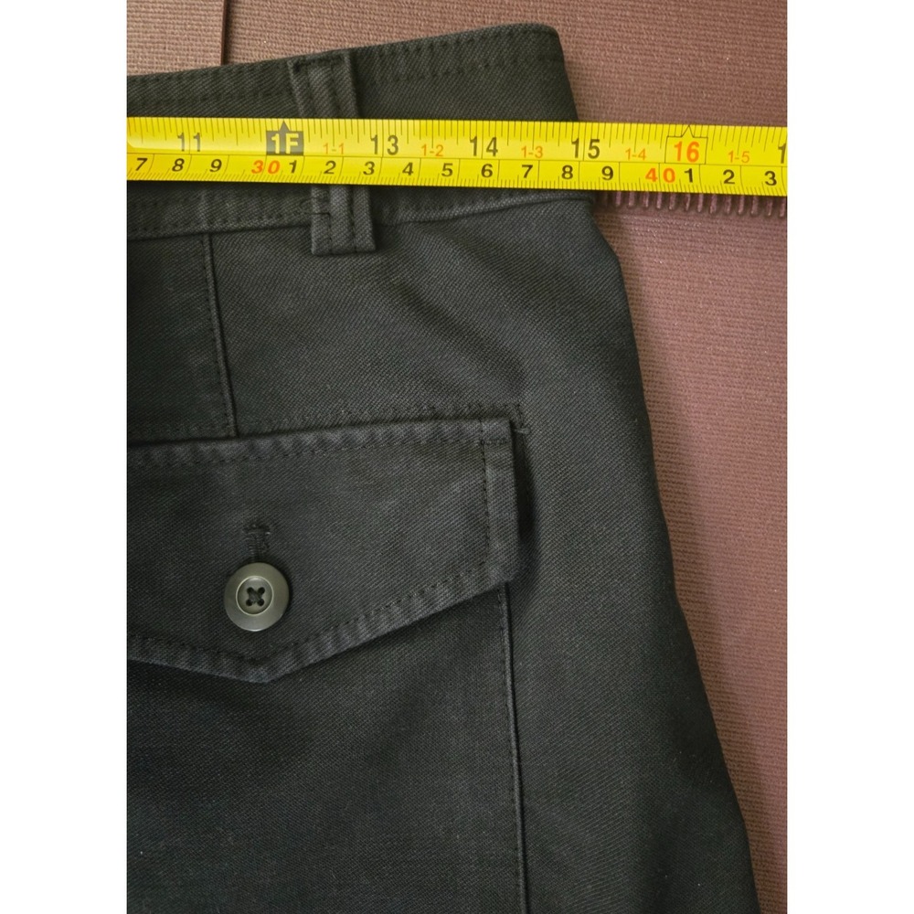 Uniqlo Balloon Pants Minimalis Preppy Colleage Vibe Punk Barrel Shape Navy Blue - Picture 11 of 15